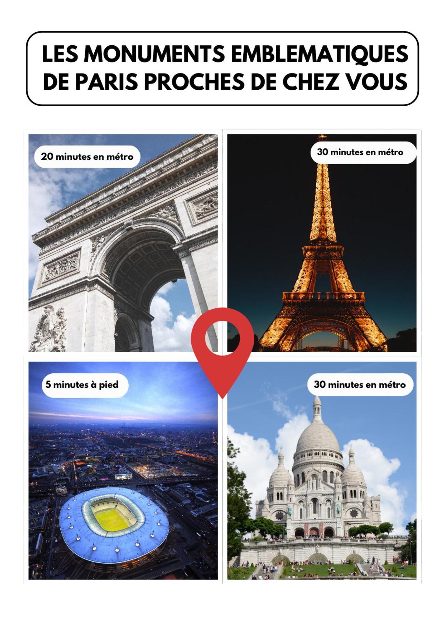 Appartement Porte De Paris / Stade De France Saint-Denis  Dış mekan fotoğraf